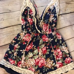Floral Romper